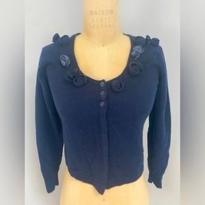 Aletta girls cropped sweater size 10y